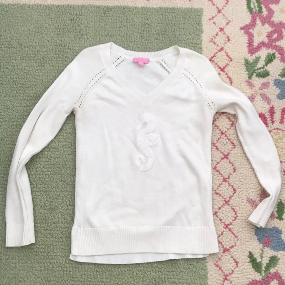 White sweater